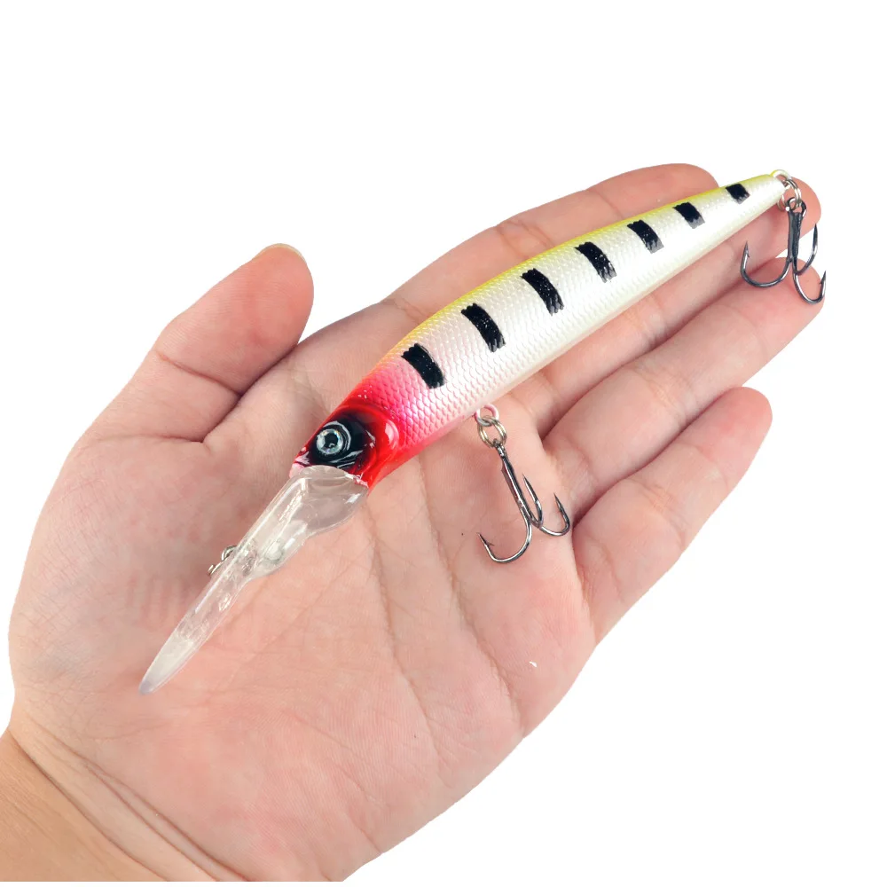 

1PCS Minnow 14.5cm14.7g Artificial Trolling Plastic Hard Bait Crankbait Wobblers Fishing Lures Bass Carp Swimbait Fishing Tackle
