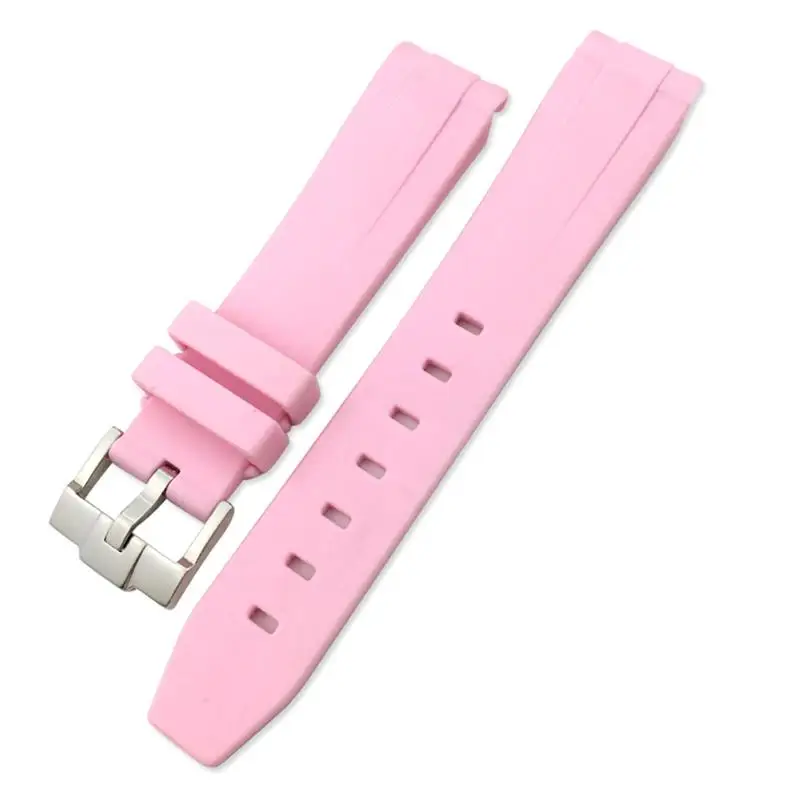 Ремешок силиконовый MAISITU для часов Rolex Submariner Hulk GMT Milgauss yachmaster Deepsea 19 мм 20 21 22