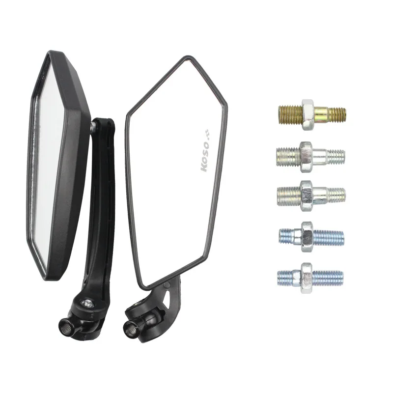 

Универсальное зеркало заднего вида для мотоцикла, 8 мм, 10 мм, пластиковое зеркало-отражатель для KAWASAKI Z750 Z800 NINJA 250R VERSYS 650 1000 SRX 600