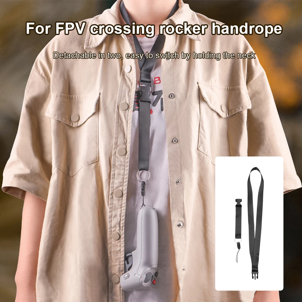 

Чехол для портативного контроллера, защитный ремешок на шею для FPV дрона, аксессуары для контроллера движения