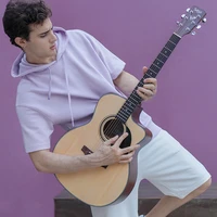 travel professional acoustic guitar neck body replica spanish jazz telecaster custom guitar guitare guitarra string acoustic