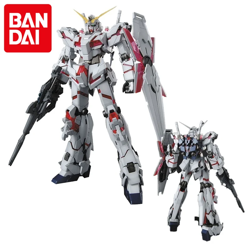 

Original Bandai Gundam Anime Figures Model MG 1/100 UNICORN GUNDAM 18CM IN-Stock Assembly Anime Action Figures Toys for Children