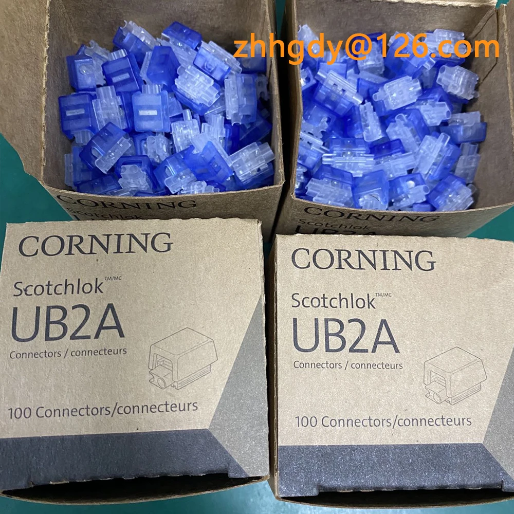 Original 100PCS 3M (CORNING ) Scotchlok UB2A K4 Wiring Subnet Wire Telephone Wire Crimp Terminal Fast Connector 0.4-0.9mm