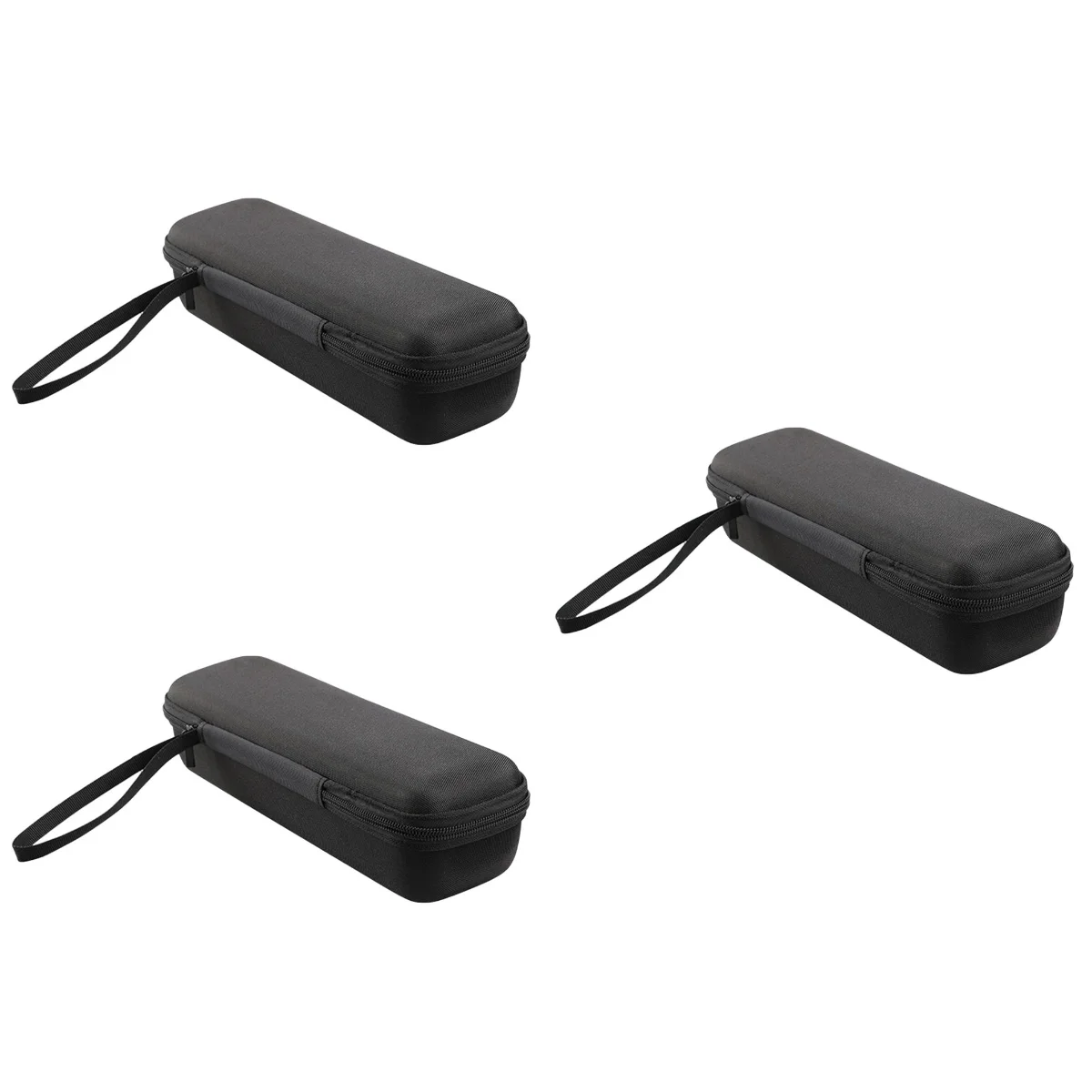 

3 Pieces Dual Mic Bag Wireless Microphone Travel Microphone Bag Portable Microphone Microphone Storage Bag Anti-fall Mic Holder