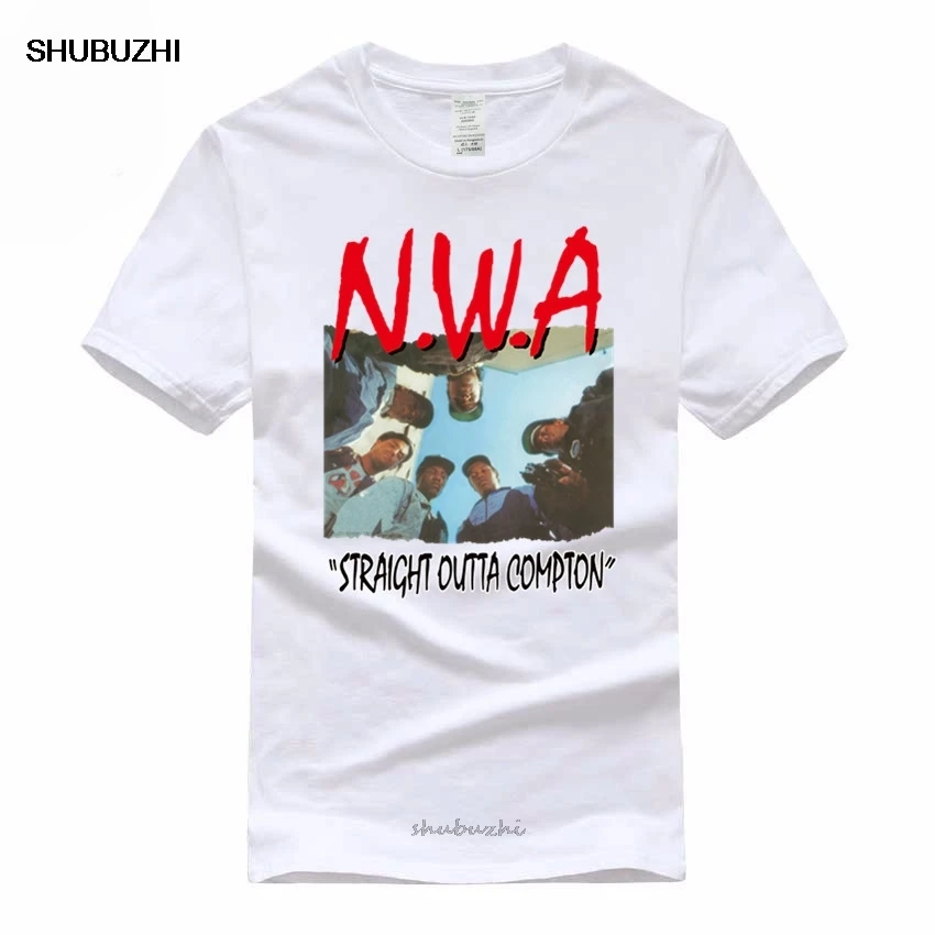 

NWA NWA Straight Outta Compton Euro Size 100% Cotton T-shirt Summer Casual O-Neck Tshirt For Men And Women GMT300003