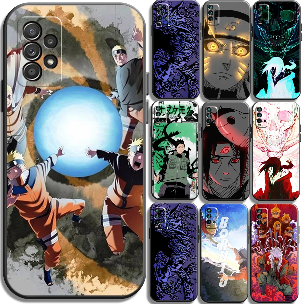

Naruto Sasuke Cartoon Phone Cases For Xiaomi Redmi POCO X3 GT X3 Pro M3 POCO M3 Pro X3 NFC X3 Mi 11 Mi 11 Lite Coque Carcasa