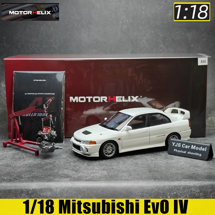 1:18 Mitsubishi Lancer Evolution IVミニカー 1:18 Mitsubishi Lancer Evolution IVミニカー New Stock Mh 1:18
