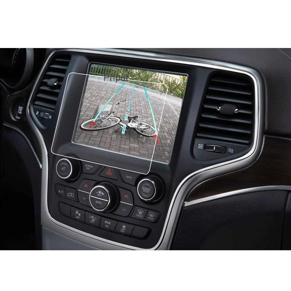 

Pelindung Film Kaca Tempered untuk Jeep Grand Cherokee 2021 Radio Mobil Gps Stiker Layar Otomatis Aksesori Mobil