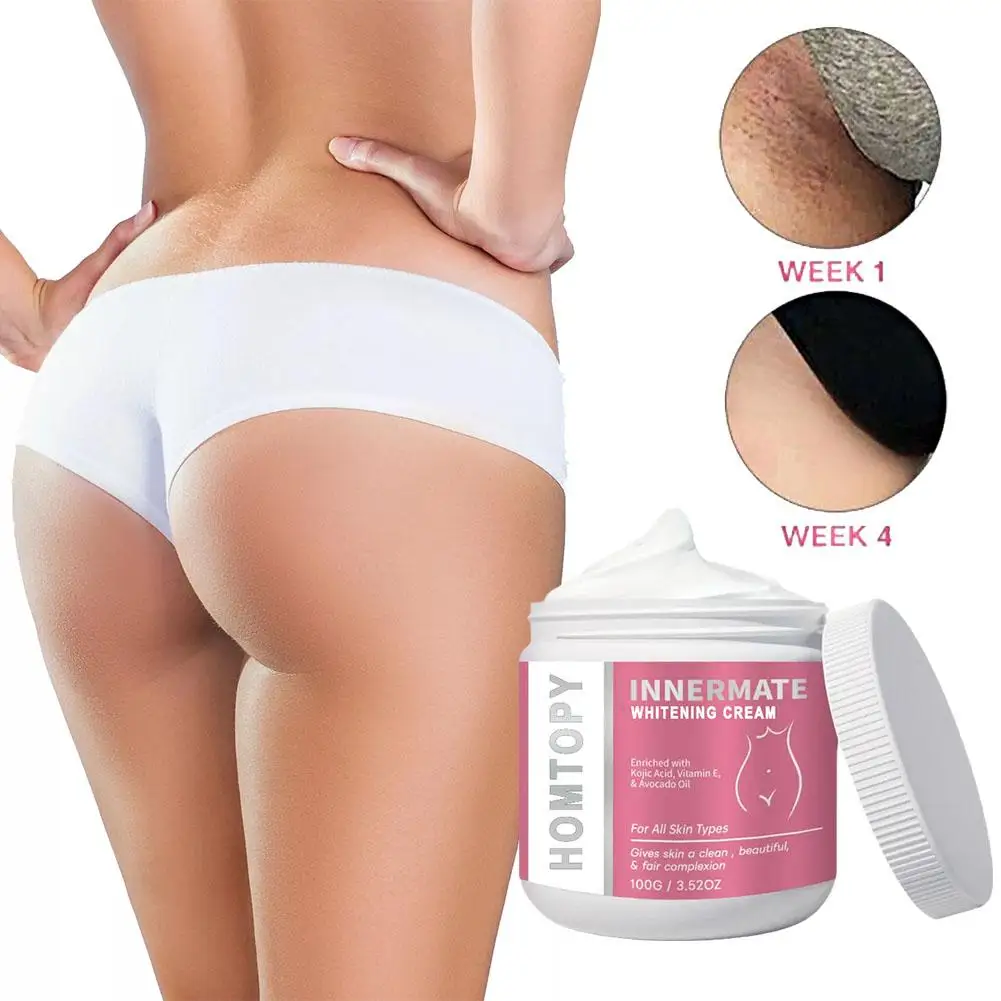 

Intimate Area Skin Lightening Cream 100g Brighten Skin Tone Moisture Repair Dark Spot Whitening For Private Area J3F6