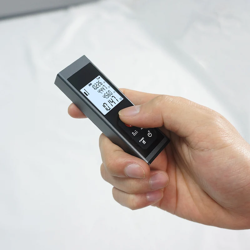 Kinlopto Mini Laser Rangefinder 100M Portable Multifunction Distance Meter Type C High Precision Measurement Rechargeable