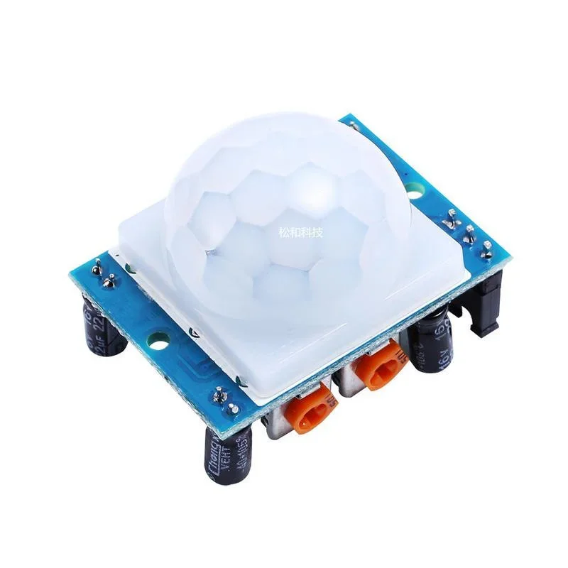 

HC-SR501 HC-SR505 MH-SR602 Adjust IR Pyroelectric Infrared Mini PIR Human Sensor Detector Module Bracket for Arduino