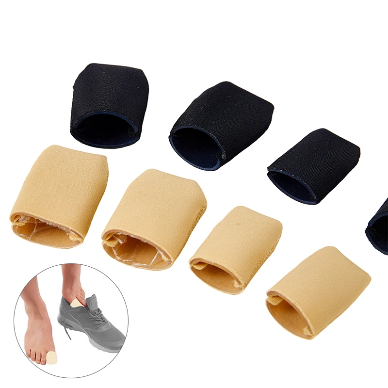 

2Pcs Foot Care Tool Silicone Gel Toe Separators Stretchers Toe Tube Corns Blisters Protector Gel Bunion Toe Finger Protection