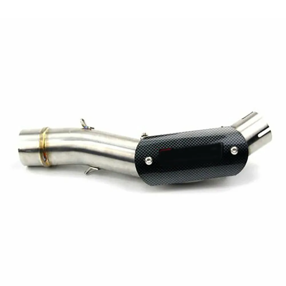 Accessories Exhaust Heat Shield Carbon Style Look Middle Pipe Parts Protector