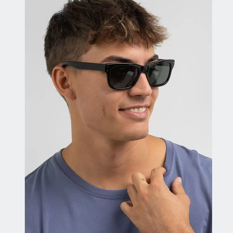 2283 Солнцезащитные очки Мужские дизайнерские Burbank в черной оправе Женские модные