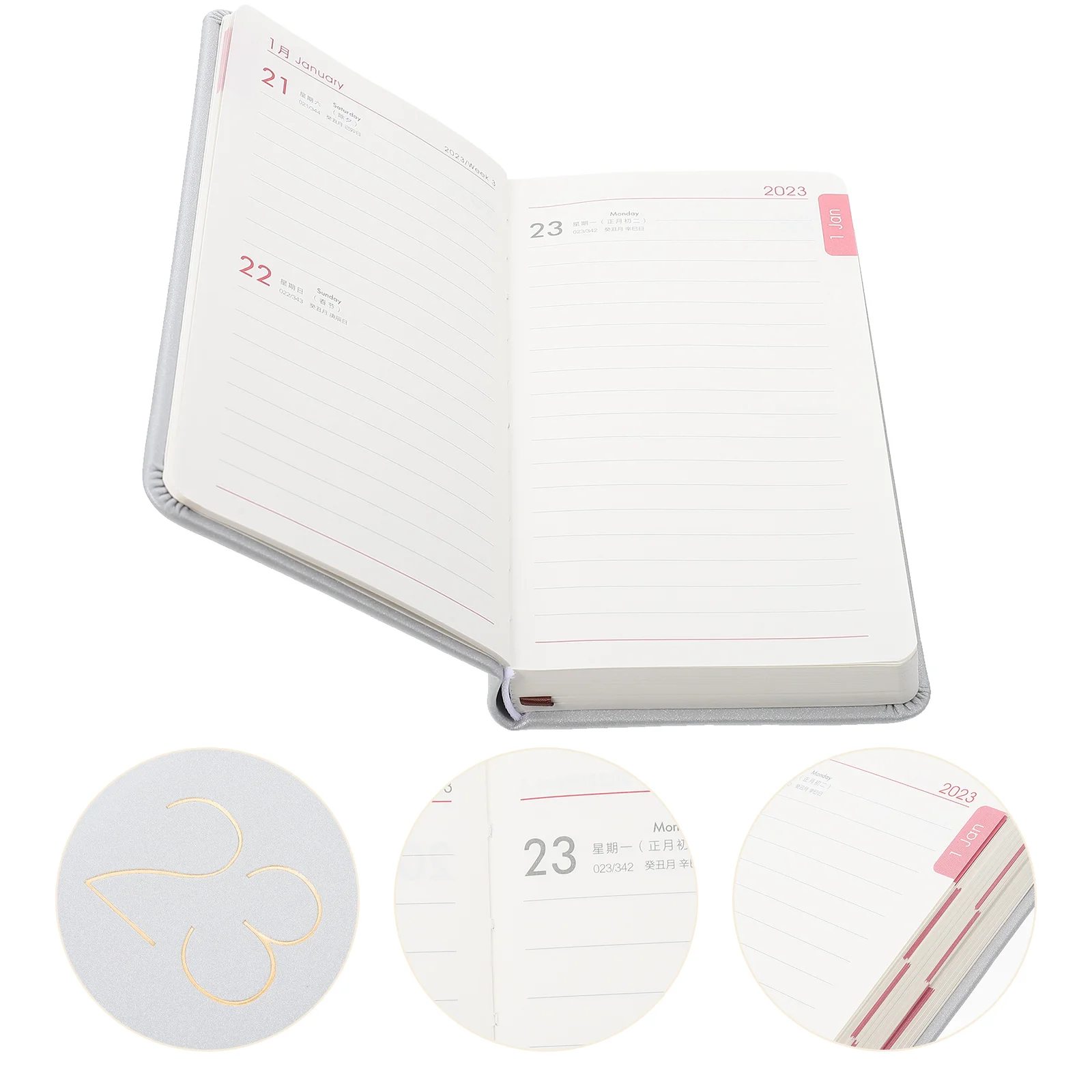 

Planner 2023 Notebook Book Calendar Weekly Monthly Schedule 2022Journal Lesson Dated List Do Notebooks Teacher Wedding Day