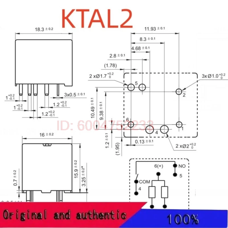 10 шт. Новое реле HFKT-L 12-HST (KTAL2-60A) с магнитной фиксацией, 7 контактов (art.: 3920da237ebc4) - 3920da237ebc4