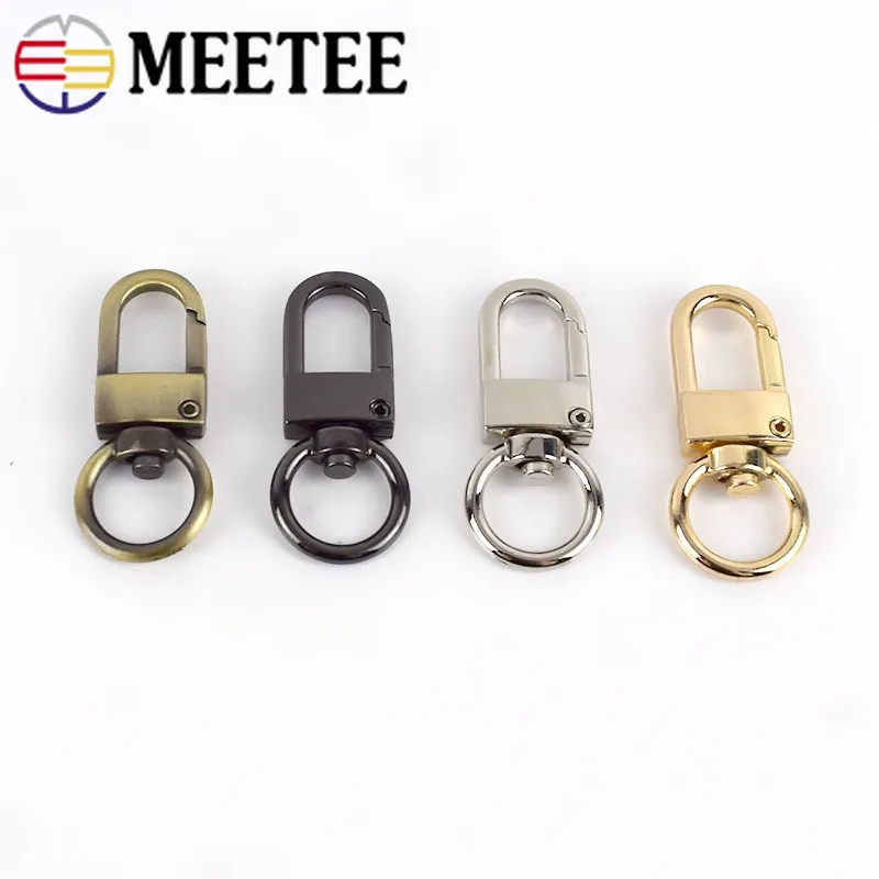 10/20pcs Meetee 43*13mm Metal Lobster Buckles for Bag KeyChain Clasp Dog Collar Swivel Trigger Clips Snap Hook DIY Accessories