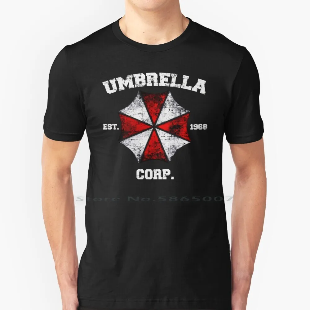 Umbrella Corp 100% хлопок Φ Corporation биологическая опасность зомби ядерный День Святого