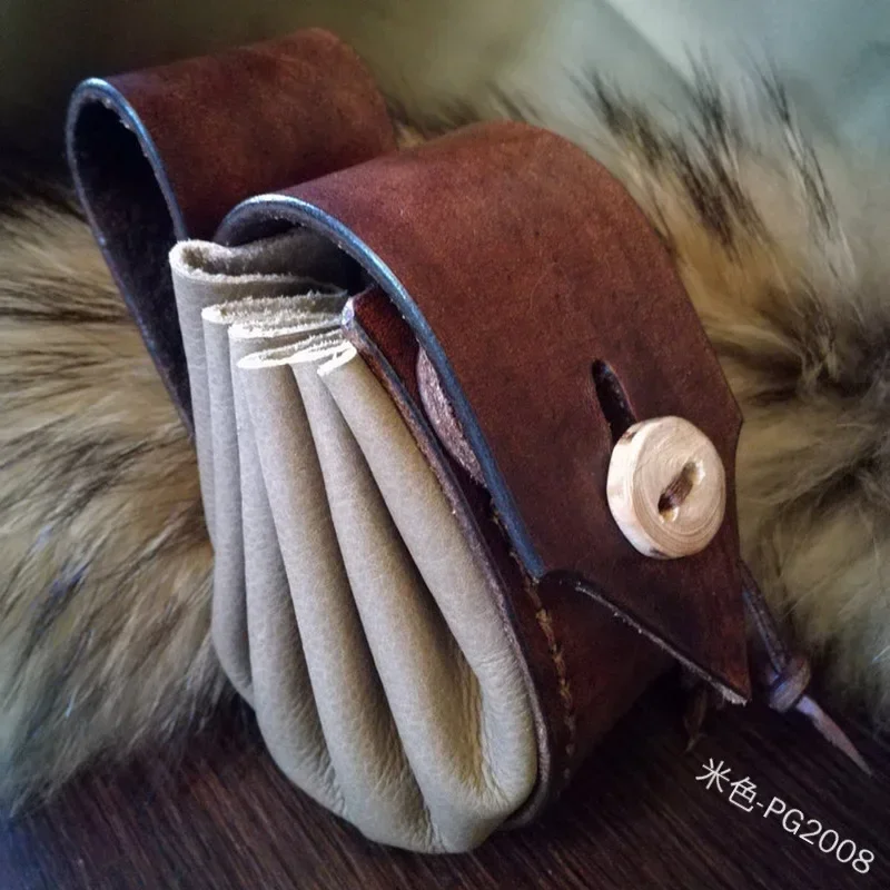 Средневековая кожаная поясная сумка в стиле Ренессанс кельтский мешочек для