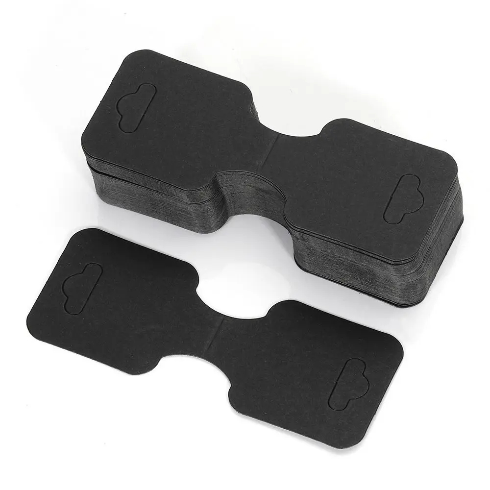 

50 шт. многоцветные бумажные аксессуары для упаковки бижутерии, держатель для витрин, картонная повязка на голову, веревка для волос, подарочная упаковка