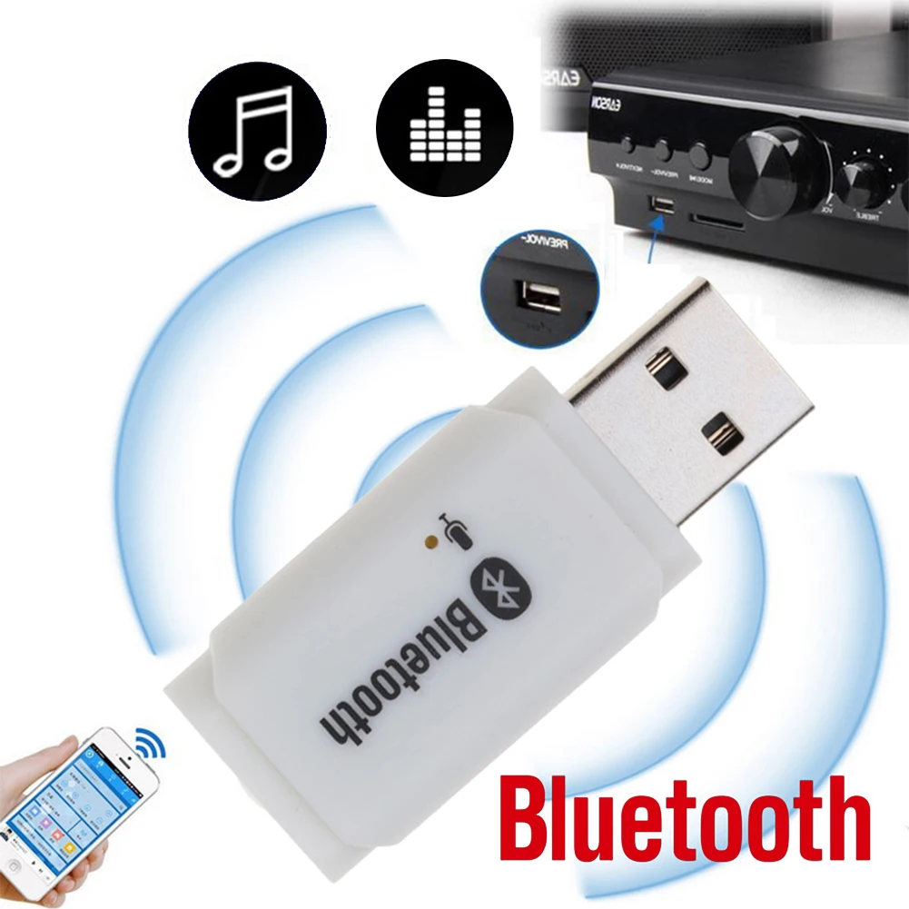 

Hot Bluetooth 5.0 Adapter USB For Computer PC Bluetooth Speaker Music Receiver USB Bluetooth Adapter Handsfree Car Kit