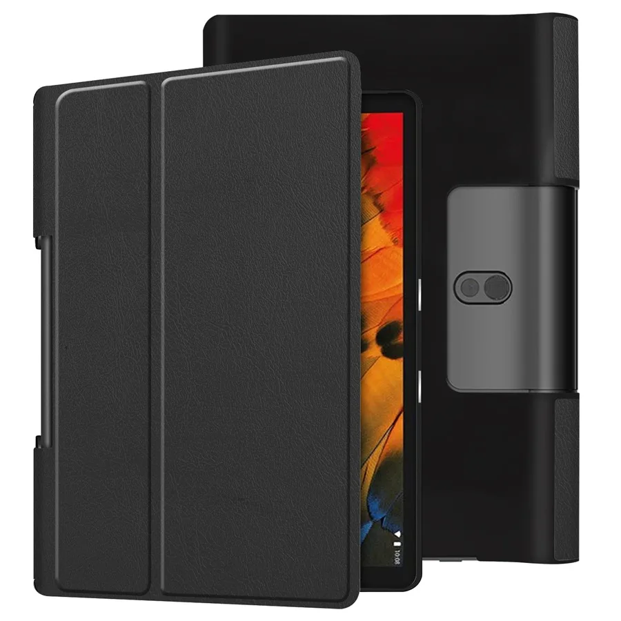 

Slim Magnetic PU Leather Case For Lenovo Yoga Smart Tab YT-X705F 2019 Smart Cover for Lenovo Yoga Tab 5 10.1 inch Funda+film+pen