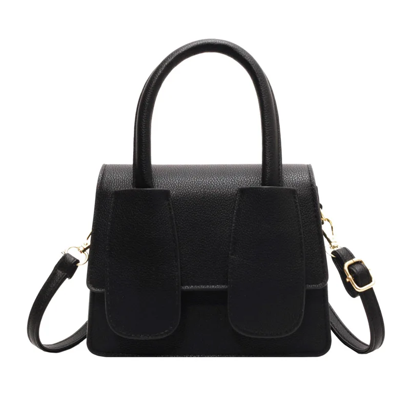 Portable Woman's 2023 New Arrival Girlish Style Shoulder Candy Color Casual All-Matching Western Style Small Square Bag