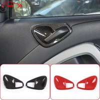 abs car inner door handle bowl decorative cover sticker for mercedes benz smart 451 fortwo 2010 2015 interior accessories