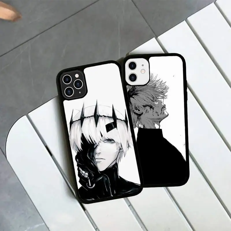 

MaiYaCa Japanese anime Tokyo Ghoul Japan Phone Case Silicone PC+TPU Case for iPhone 11 12 13 Pro Max 8 7 6 Plus X SE XR Hard