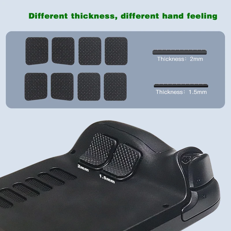 

Back Button Set Gaming Accessories Touchpad Protective Film Back Thickened Button Rocker Cap Gaming Accessories for Steam Deck