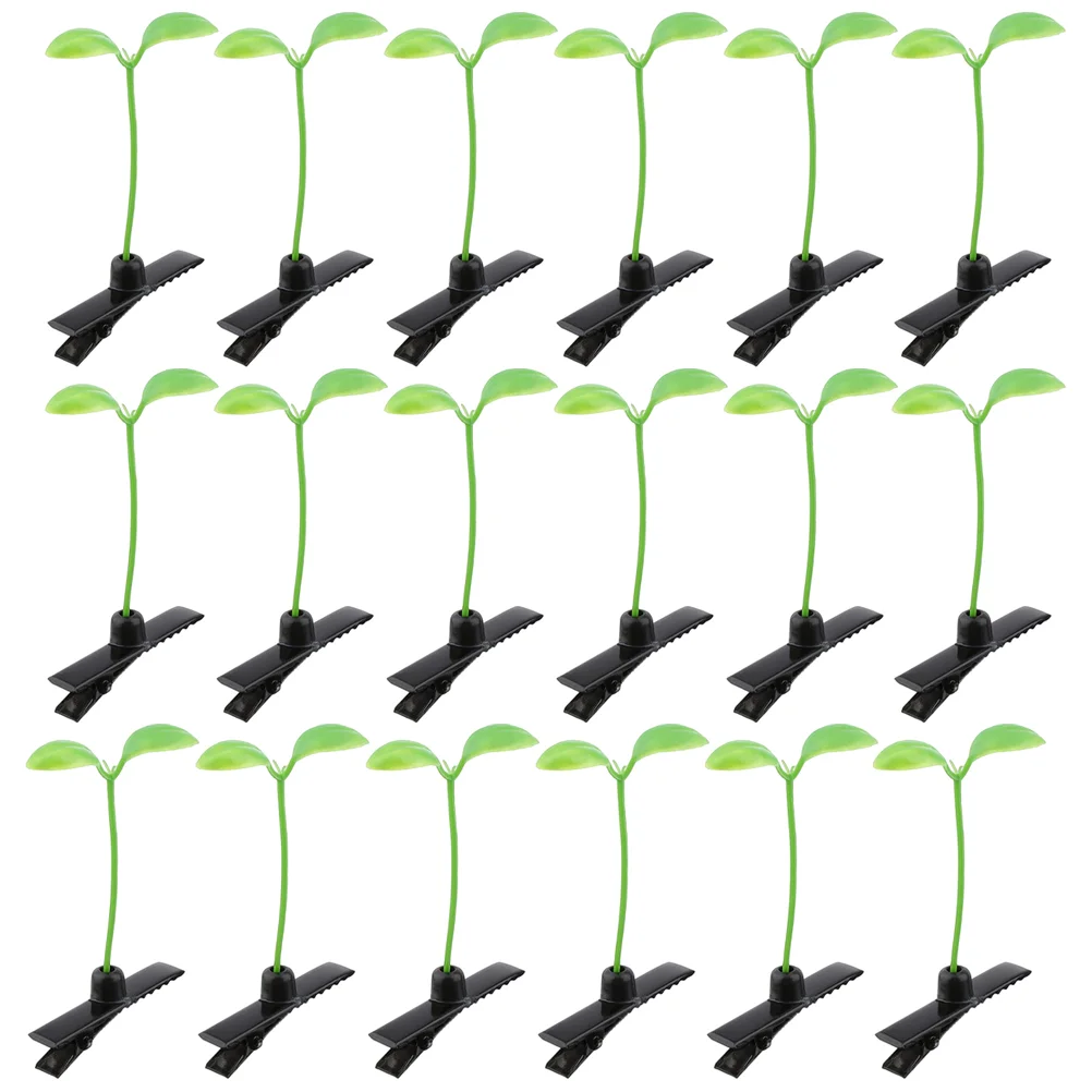 40 шт. заколки для волос рост фасоли заколка в растительном стиле имитация цветов