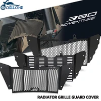 motorcycle accessories aluminium radiator grille cover guard protection for 390 adventure 390 adv 390adventure 2019 2020 2021