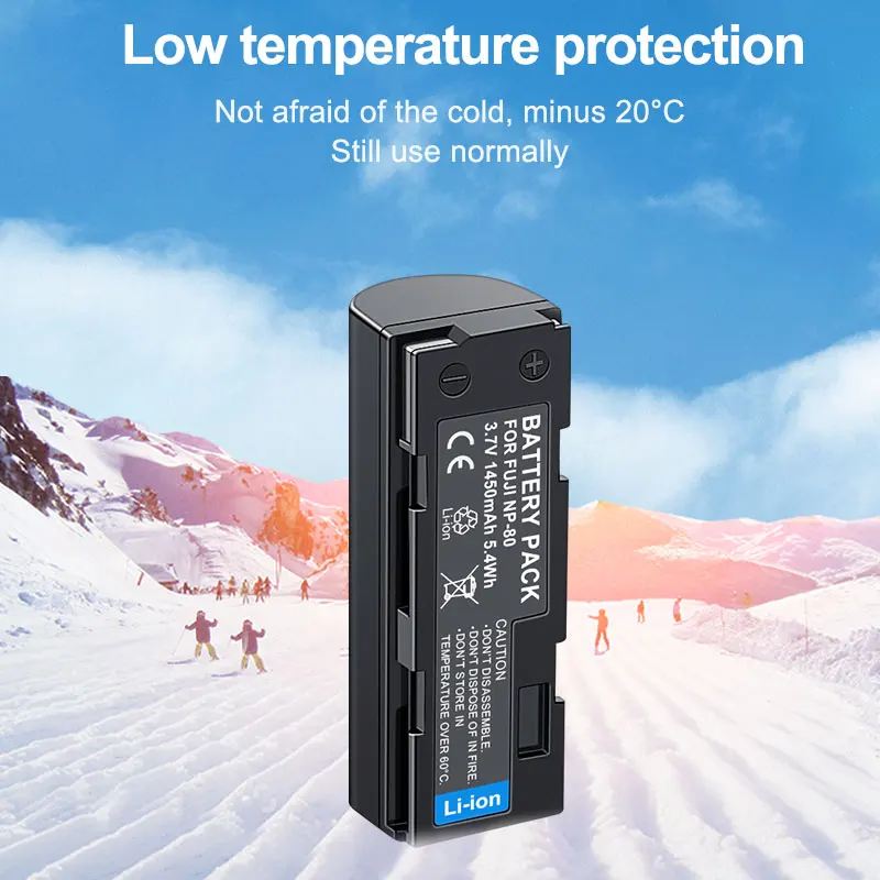 HQIX для Fujifilm FINEPIX 1700Z 2700 2900Z 6900 4800 4900 ZOOM камера NP-80 зарядное устройство Аккумулятор