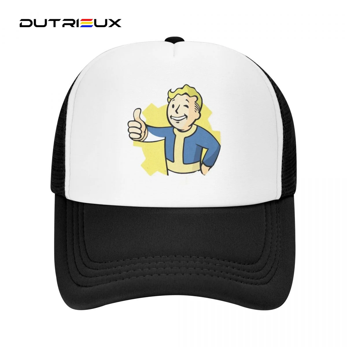 

Thumbs Up Guy Cartoon Fallout Unisex Cap Casual Plain Baseball Cap Adjustable Snapback Trucker Hats For Women Men