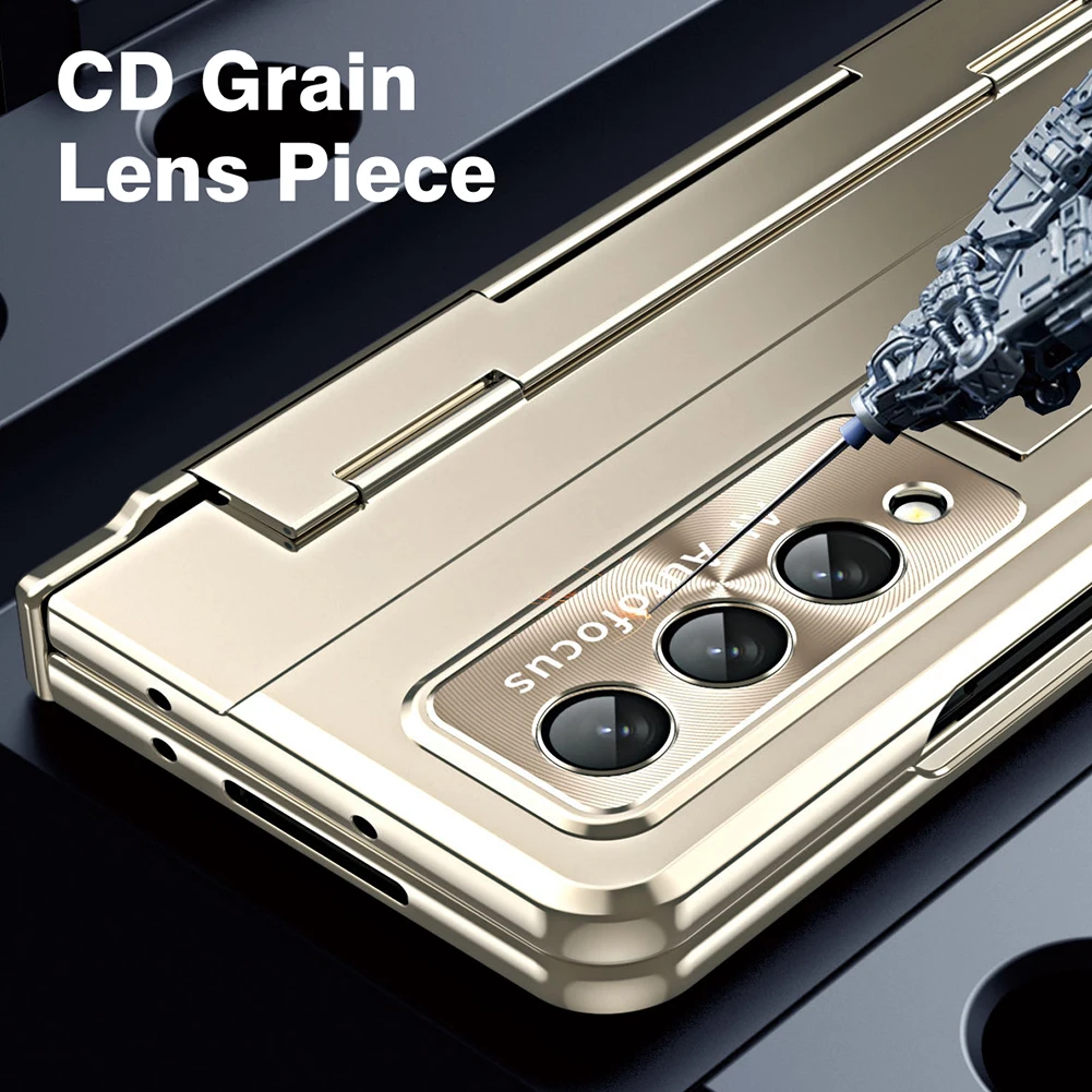 Чехол для Samsung Galaxy Z Fold 5 Защитный матовый ударопрочный чехол из поликарбоната с S