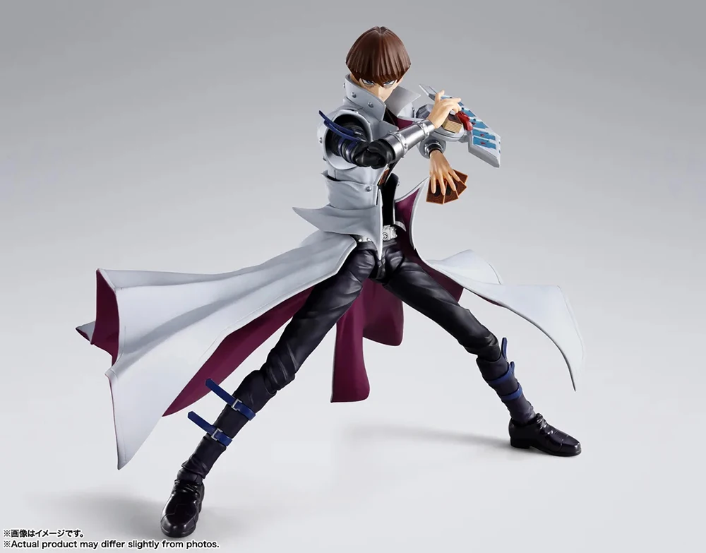 Фото Официальные фигурки BANDAI S.H.Figuarts Yu-Gi-Oh Duel Monsters Сето Кайба, аниме-фигурки с оригинальной коробкой, соединяемые модели, подарок №3
