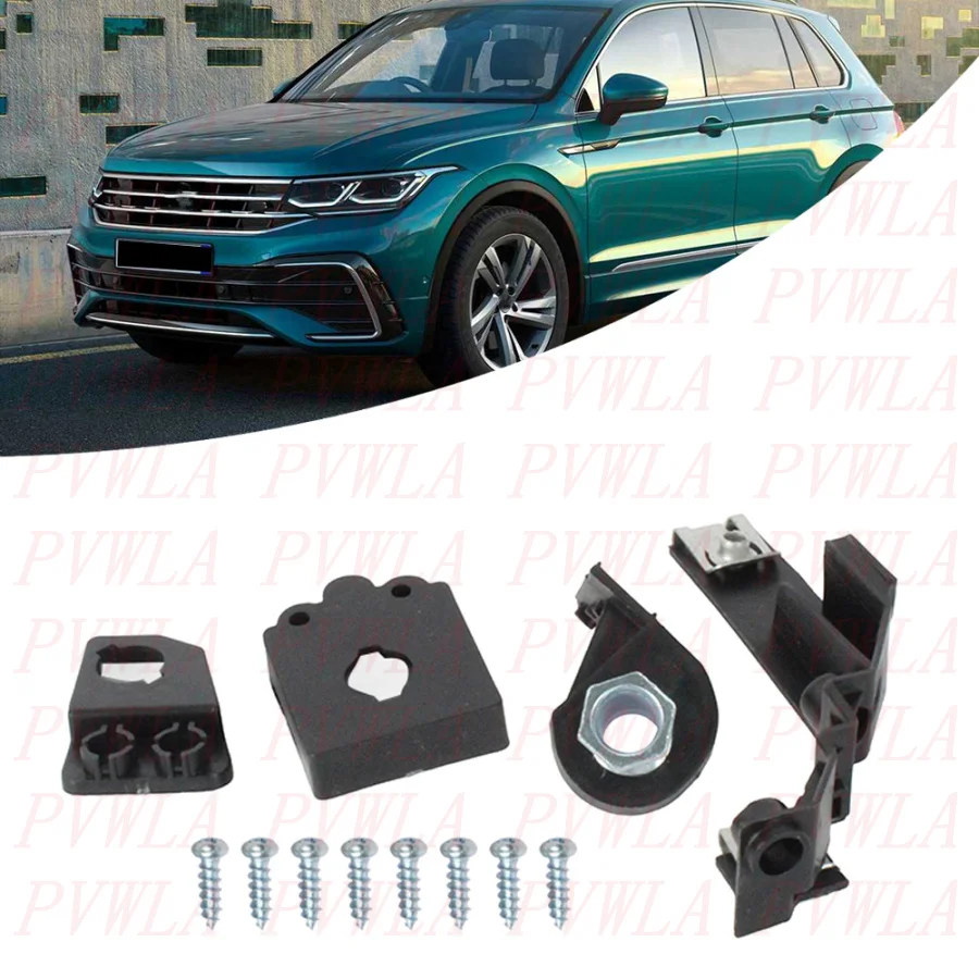 

Для VW Tiguan Европейская версия 2022 2023 2024 Автомобильный передний бампер Кронштейн фары Ремонтный комплект фары 5NA 998225 A 5NA 998226 A