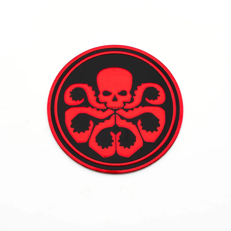 

Car sticker Personality Avenger Alliance car logo Red skull car sticker Body sticker Tail sticker Head cover sticker