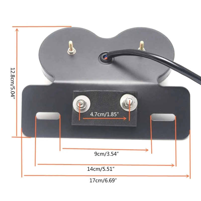 Аксессуары для фар мотоциклов: задсветодиодный светодиод, сигнал поворота, указатель поворота, стоп светильник, черный, 40 светодиодный, 12 В, R2LC
