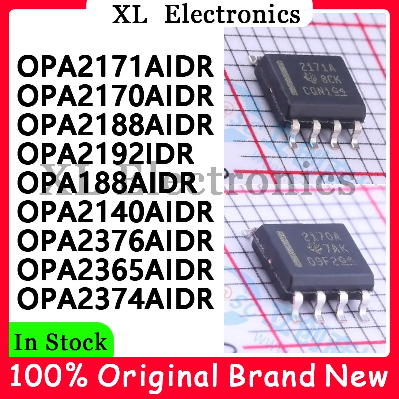 Фото OPA188AIDR OPA2140AIDR OPA2171AIDR OPA2170AIDR OPA2188AIDR OPA2192IDR OPA2365AIDR OPA2374AIDR OPA2376AIDR Новые оригинальные компоненты №1