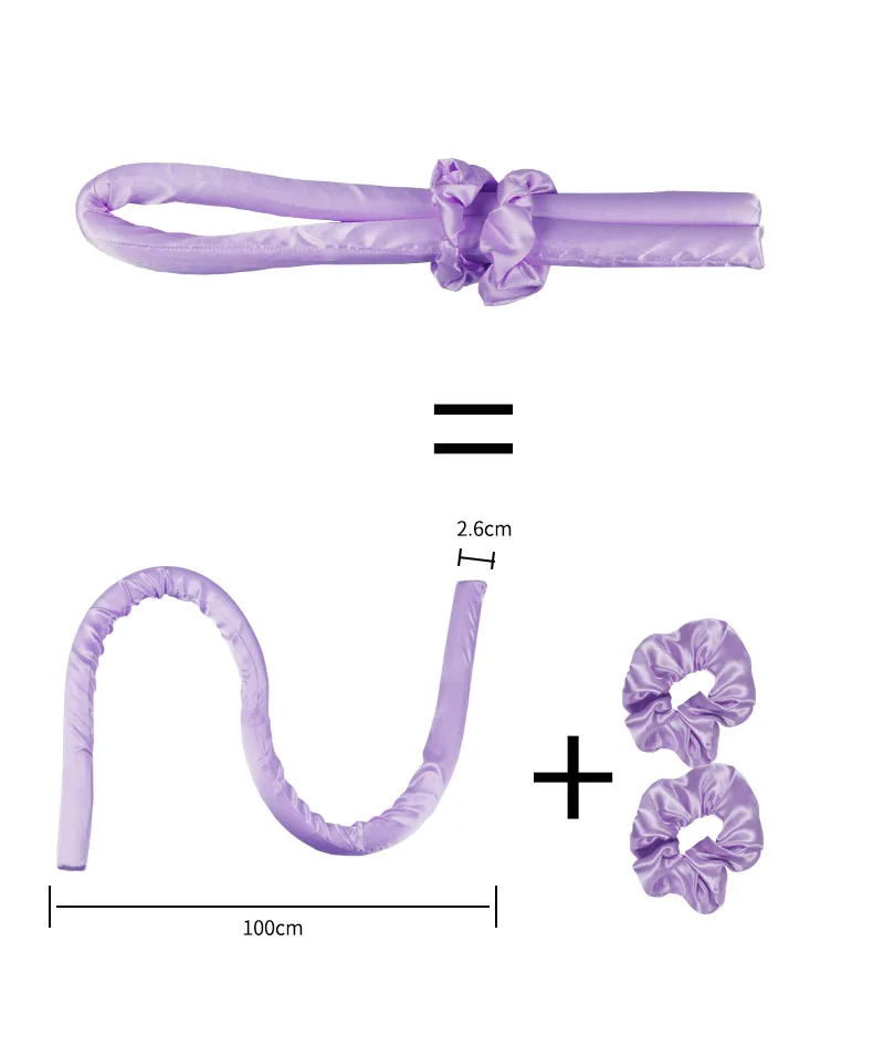 Щипцы для завивки волос плойка из пеноматериала ЭВА без нагрева губка сна |