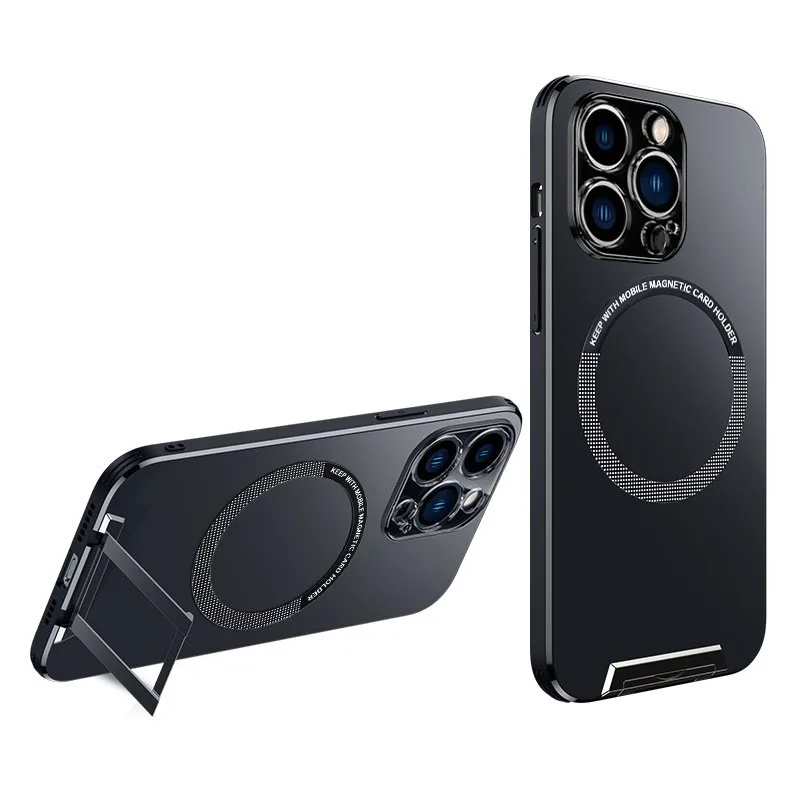 

MiFuny IPhone 14 Pro Case Magnetic Attraction IPhone 14 Pro Max 14 Plus with Invisible Bracket Luxury Mobile Cover for Boy Gifts