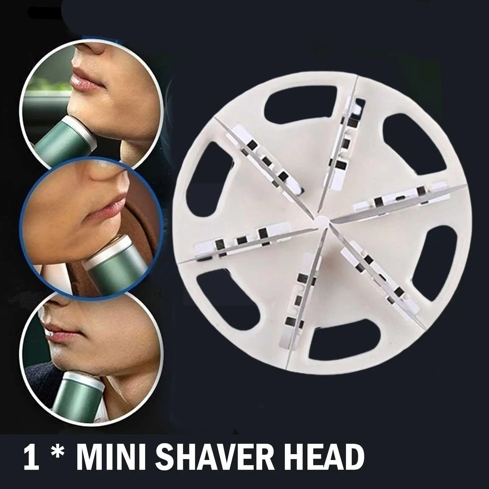 

Electric Shaver Mini Replacement Blades Spare Machine Temple Electric Shaving Blades Nasal Trimmer Trimmer E5m4