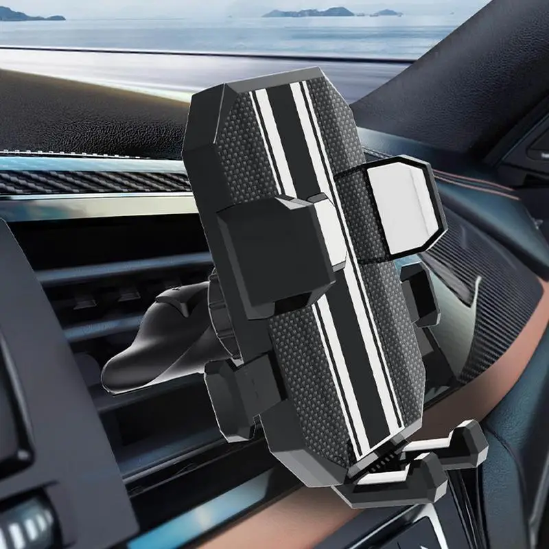 

Car Mobile Phone Holder Universal Air Vent Auto Phone Mounts Automobile Adjustable Cell Phone Cradles For Cars SUVs Trucks