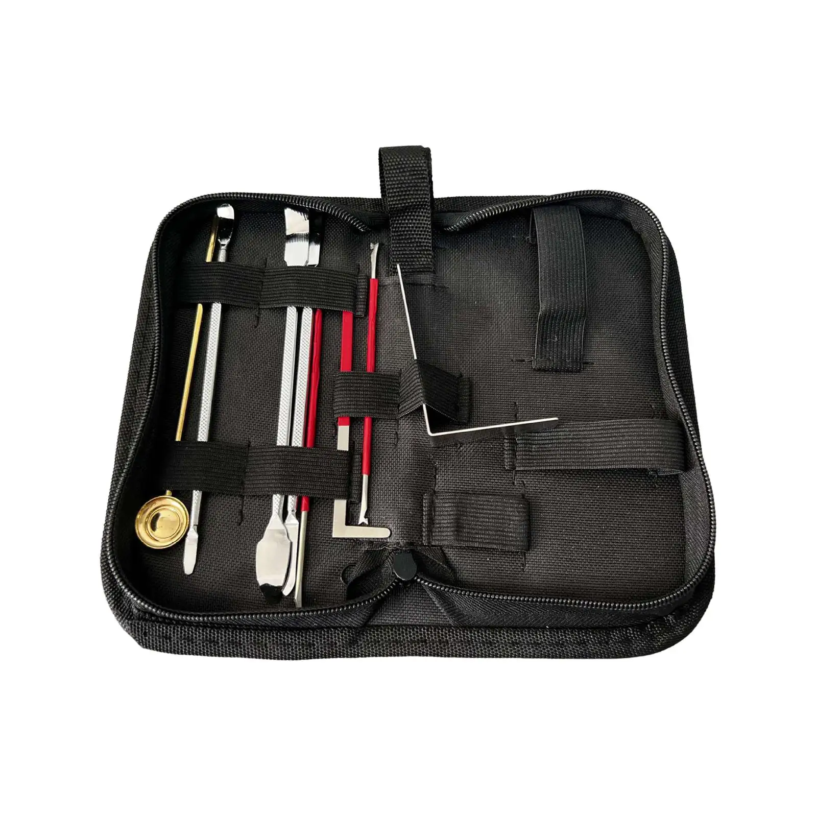 

8x Repair Tool Kit Woodwind Instrument Maintanance Kit Gasket Adjustment Button Protection Tool with Carry Case for Oboe Piccolo