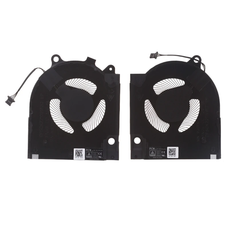 

CPU GPU Radiator Replacement Laptop Graphics Card Cooling Fan for Dell 5510 5511 5515 2021 RTX3050 RTX3060 Laptop