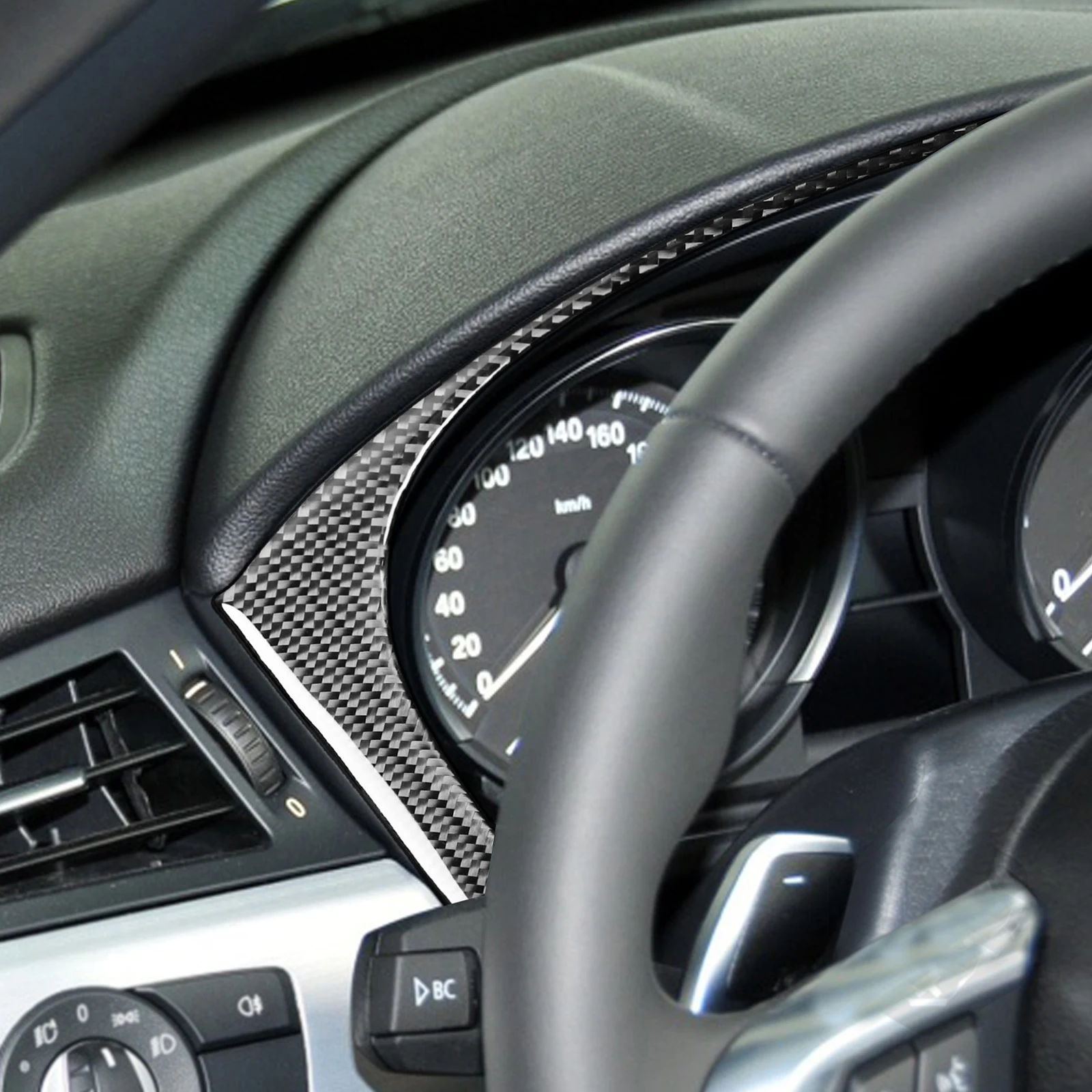 Для BMW Z4 серии E89 2009-2016 автомобильные аксессуары из углеродного волокна интерьер