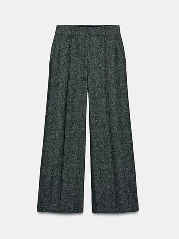 Блейзер Брюки Женские комплекты с длинными рукавами и подплечниками Тонкая талия Однобортные комплекты с высокой талией Женские 2025 Новые офисные женские комплекты