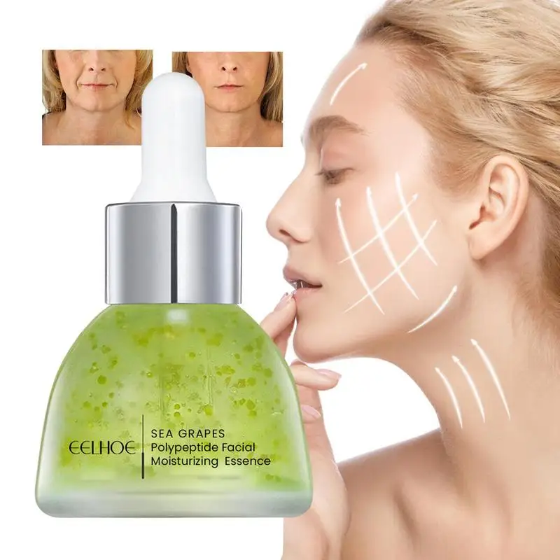 

Face Essence Natural Sea Grape Polypeptide Essence Nourishing And Firming Serums For Women With Dry Skin Tighten Face And Treat