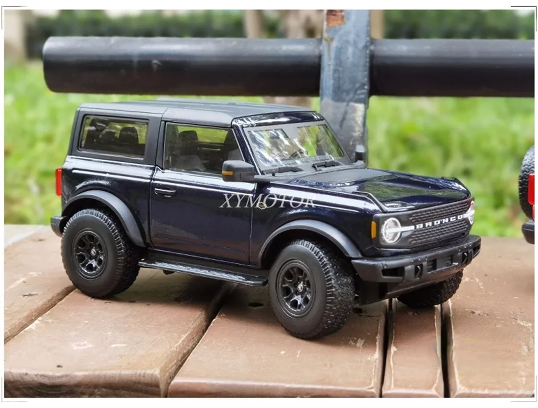 Модели автомобилей Maisto 1/18 для Ford Bronco Badlands 2021 детские игрушки мальчиков и девочек